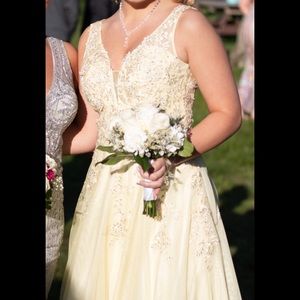 I wore it last year for junior prom.